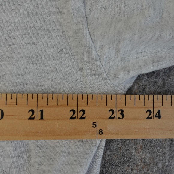 Vintage 1991 Super Bowl T-Shirt XL Grey XXXIII Broncos Falcons Game 90s Tee Rare - Picture 8 of 11